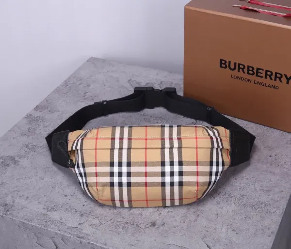 バーバリーバッグコピー 大人気2021新品 BURBERRY メンズ ウエストポーチ