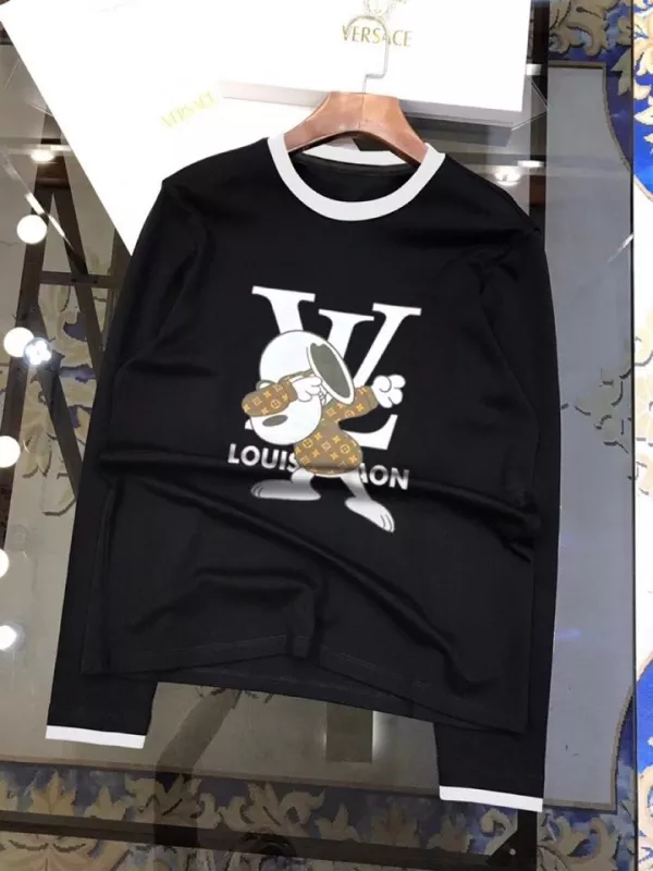 ルイヴィトン服コピー 大人気2022新品 Louis Vuitton メンズ 長袖Tシャツ 2色